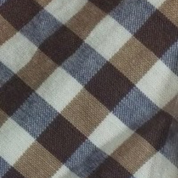 UNIQLO U Long Sleeve Button Down Shirt Gingham XS - Picture 4 of 4